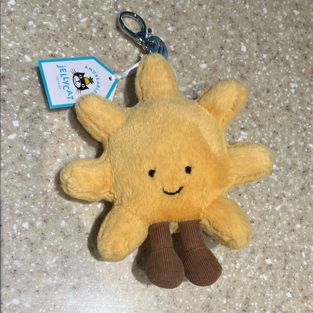 Jellycat Amuseable Sun Plush with Brown Legs